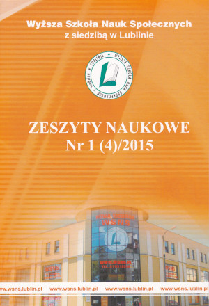 Zeszyty naukowe WSNS 4