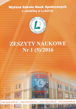 Zeszyty naukowe WSNS 5
